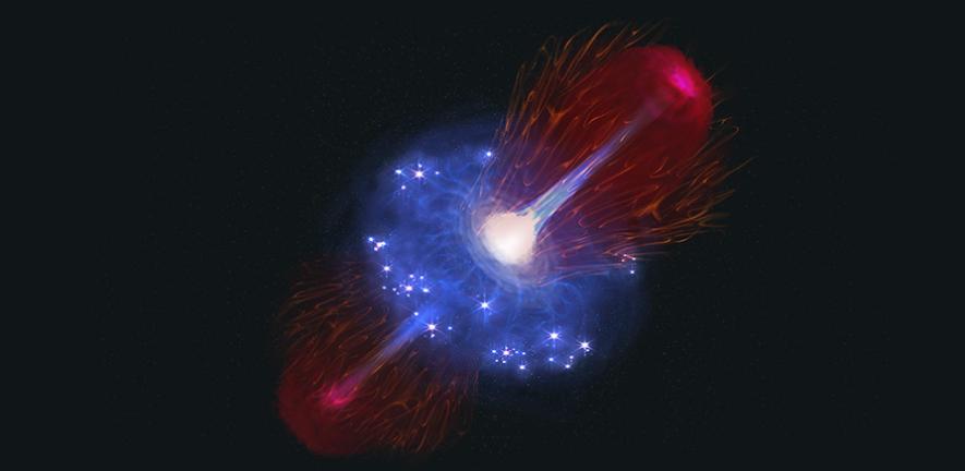 masywna czarna dziura