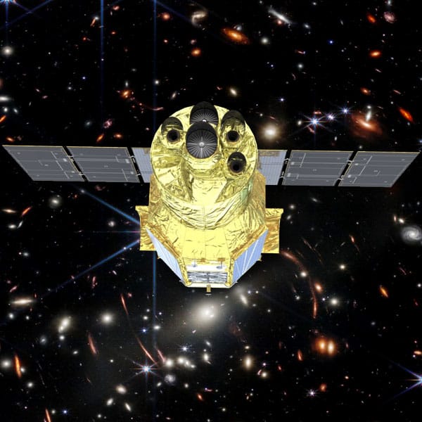 Wizja artystyczna satelity XRISM